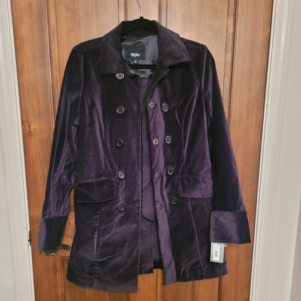 NWT- Black Mossimo Women's Coat- Size Small